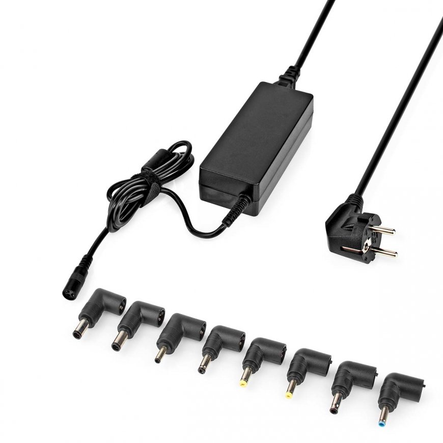 Nedis NBAU65110BK virta-adapteri ja vaihtosuuntaaja Sisätila 65 W musta