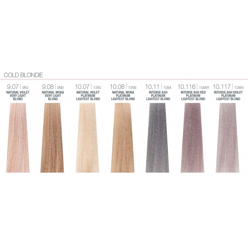 Milk Shake, Smoothies, Semi-Permanent Hair Dye, 10.1110AA Intense Ash Platinum Lightest Blond, 100 ml