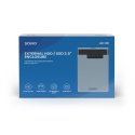Savio AK-66 saugojimo diskų korpusas HDD / SSD aptvaras Juoda, Permatomas 2.5" Savio AK-66 saugojimo diskų korpusas HDD / SSD aptvaras Juoda, Permatomas 2.5"
