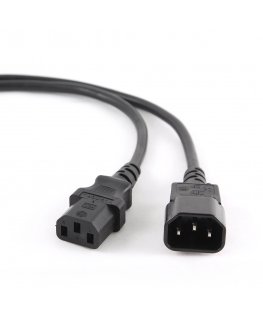 Gembird PC-189 power cable Black C14 coupler