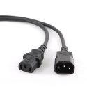Gembird PC-189 power cable Black C14 coupler Gembird PC-189 power cable Black C14 coupler