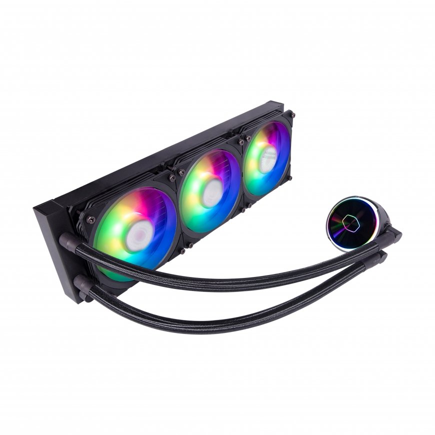 Cooler Master MasterLiquid PL360 Flux Procesors Šķidruma dzesēšanas komplekts 12 cm Melns – 3