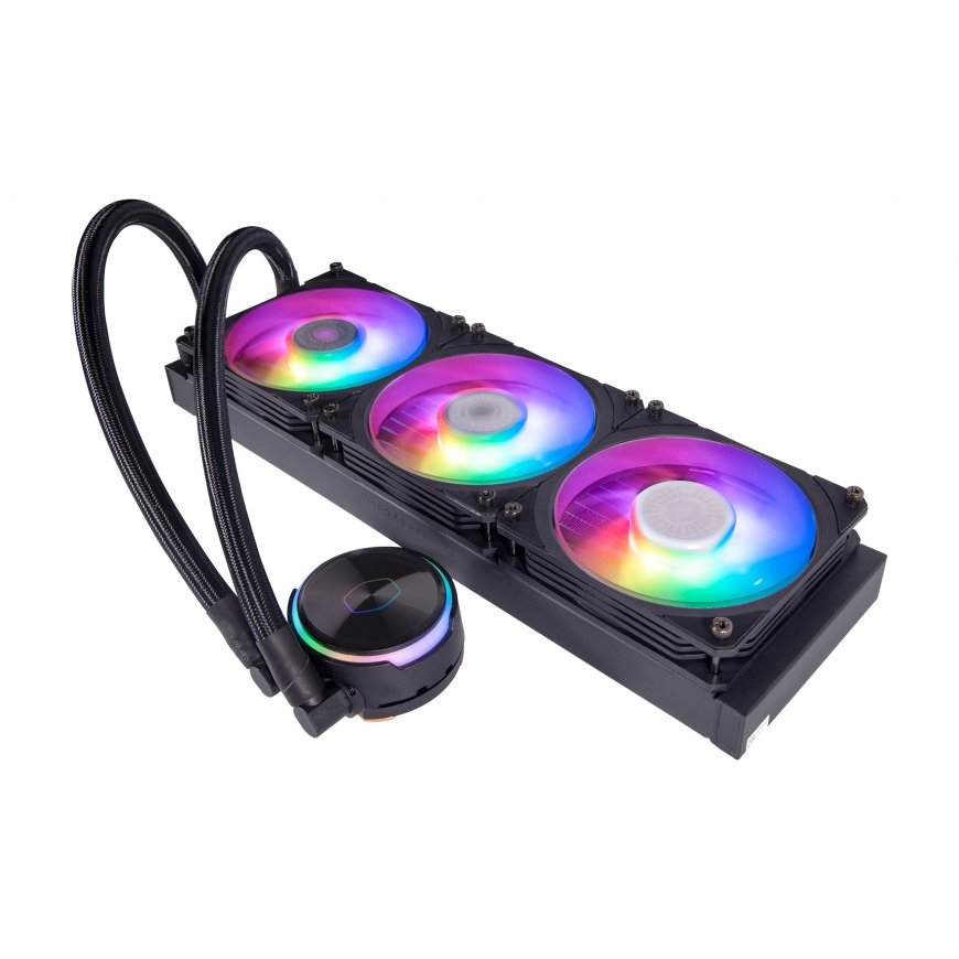 Cooler Master MasterLiquid PL360 Flux Processor Liquid cooling kit 12 cm Black – 4