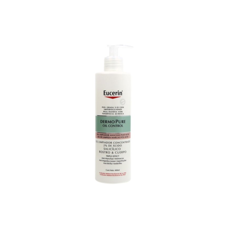 Eucerin DERMOPURE triple effect cleansing gel 400 ml