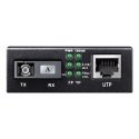 Cudy MC100GSB-60A network media converter 1000 Mbit/s Multi-mode, Single-mode Black Cudy MC100GSB-60A network media converter 1000 Mbit/s Multi-mode, Single-mode Black