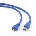 Gembird USB 3.0, 3m USB kabelis USB 3.2 Gen 1 (3.1 Gen 1) USB A Micro-USB B Zils Gembird USB 3.0, 3m USB kabelis USB 3.2 Gen 1 (3.1 Gen 1) USB A Micro-USB B Zils