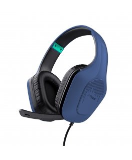 Trust GXT 415B Zirox Austiņas Vadu Speļu Zils