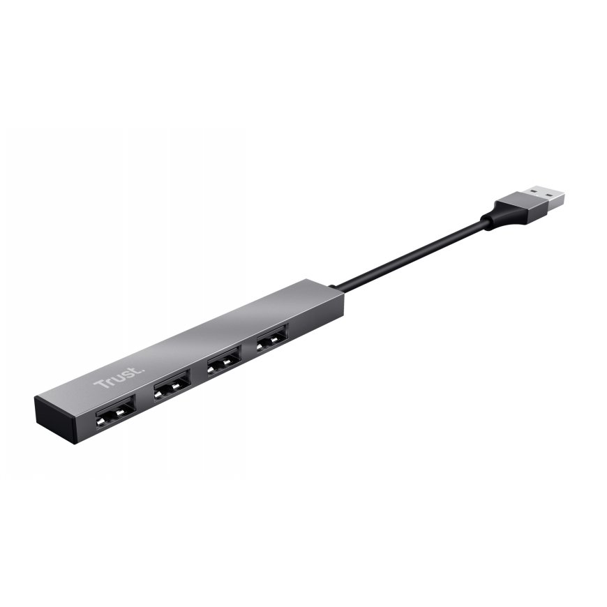 Trust Halyx USB 2.0 480 Mbit/s Aluminium – 2