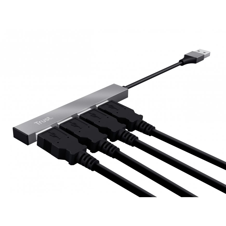 Trust Halyx USB 2.0 480 Mbit/s Alumīnijs – 3