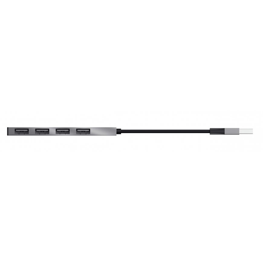 Trust Halyx USB 2.0 480 Mbit/s Aluminium – 5