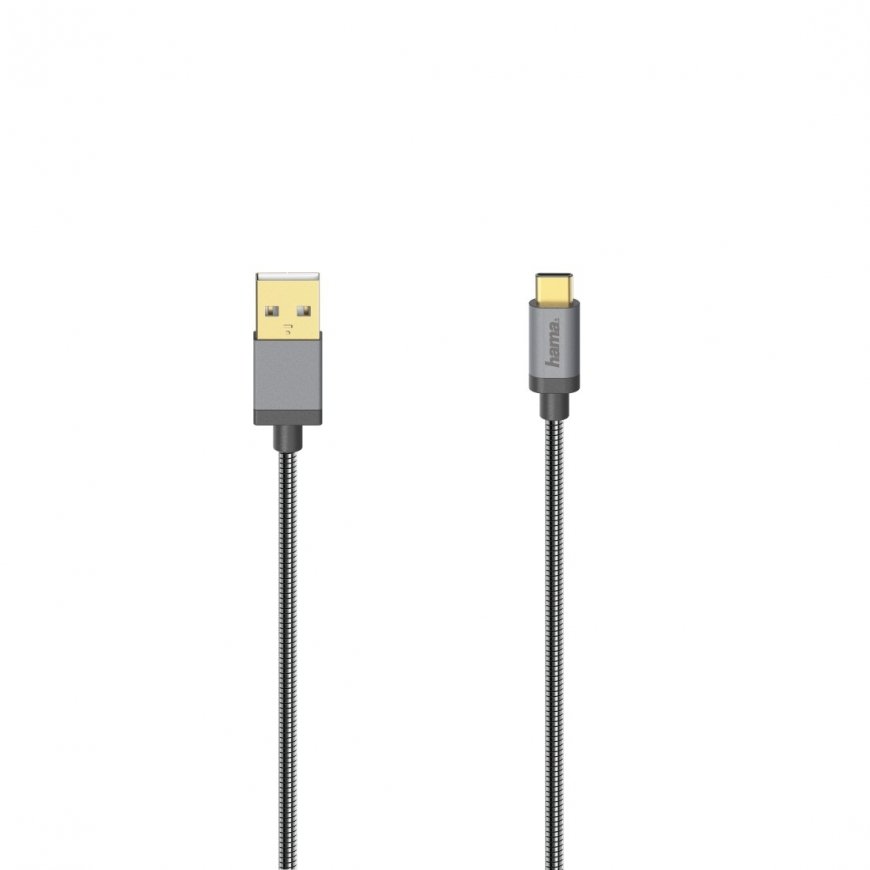 Hama 00200502 USB кабель USB 2.0 0,75 m USB C USB A Антрацит