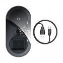 Baseus WXJK-01 Kuulokkeet, Älypuhelin musta USB Langaton lataaminen Sisätila Baseus WXJK-01 Kuulokkeet, Älypuhelin musta USB Langaton lataaminen Sisätila