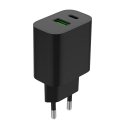 Gembird TA-UC-PDQC20-01-BK PDA/mobīlo telefonu lādētājs Universāls Melns AC Ātrā uzlāde Iekštelpas Gembird TA-UC-PDQC20-01-BK PDA/mobīlo telefonu lādētājs Universāls Melns AC Ātrā uzlāde Iekštelpas
