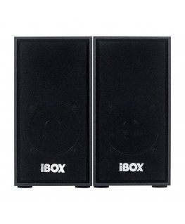 iBox IGLSP1B garso kolonėlė 2 krypčių Juoda Vielinis 10 W