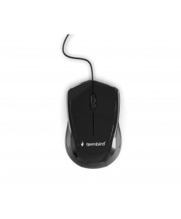 Gembird MUS-3B-02 pele Birojs Abām rokām USB Type-A Optisks 1000 DPI