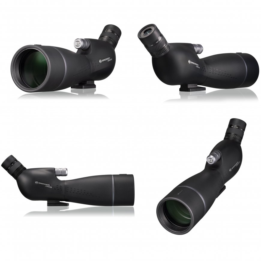 Bresser Optics Condor 20-60x85 Gen. II monoklis 60x BaK-4 Juoda – 4