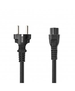 Nedis CEGL10130BK20 power cable Black 2 m CEE7/17 CEE16/5