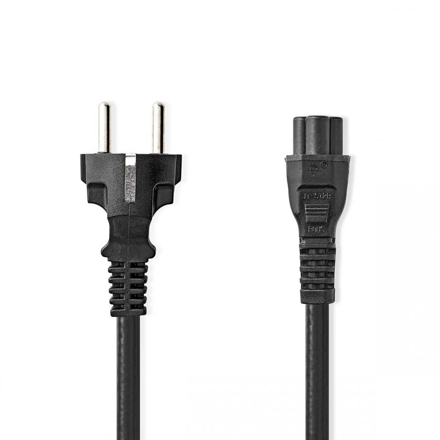 Nedis CEGL10130BK20 elektrības kabelis Melns 2