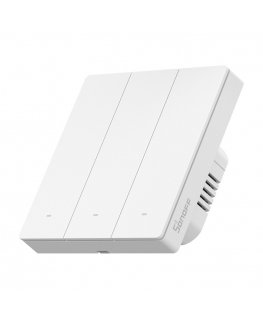 Sonoff ZBM5-3C-86W (3 kanalų) Zigbee išmanusis jutiklinis sieninis jungiklis