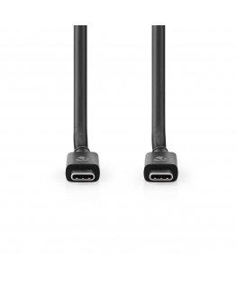 Nedis CCGB66040BK10 USB cable USB4 Gen 3x2 1 m USB C Black