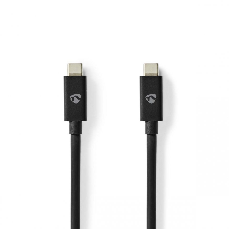 Nedis CCGB66040BK10 USB cable USB4 Gen 3x2 1 m USB C Black – 2
