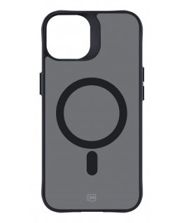 3MK Smoke MagCase mobilo telefonu apvalks 17 cm (6.7") Aploksne Pelēks
