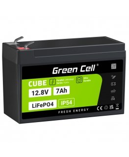 Green Cell LFPGC12V7AH аккумулятор для ИБП Литий-железо-фосфатный (LiFePO4) 12,8 V 7 Ah
