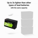 Green Cell LFPGC12V7AH UPS akumuliatorius Ličio geležies fosfatas (LiFePO4) 12,8 V 7 Ah Green Cell LFPGC12V7AH UPS akumuliatorius Ličio geležies fosfatas (LiFePO4) 12,8 V 7 Ah