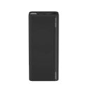 Savio power bank BA-05 20000 mAh czarny Litija polimērs (LiPo) Melns Savio power bank BA-05 20000 mAh czarny Litija polimērs (LiPo) Melns