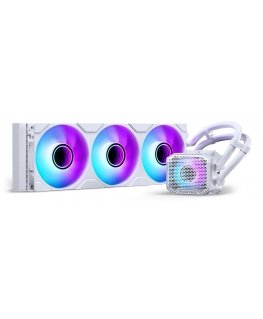 Phanteks Glacier One 360M25G2 Tietokonekotelo Nestejäähdytyspakkaus 12 cm Valkoinen 1 kpl
