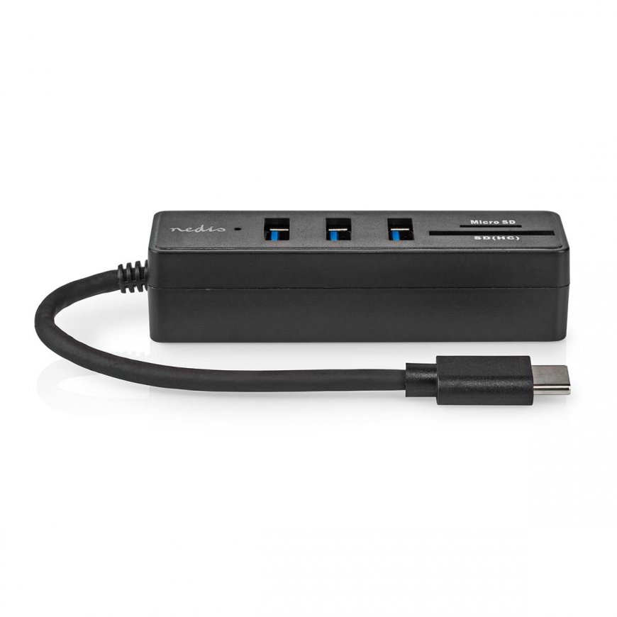 Nedis CCGB64250BK01 док-станция для ноутбука Проводная USB Type-C Черный – 2