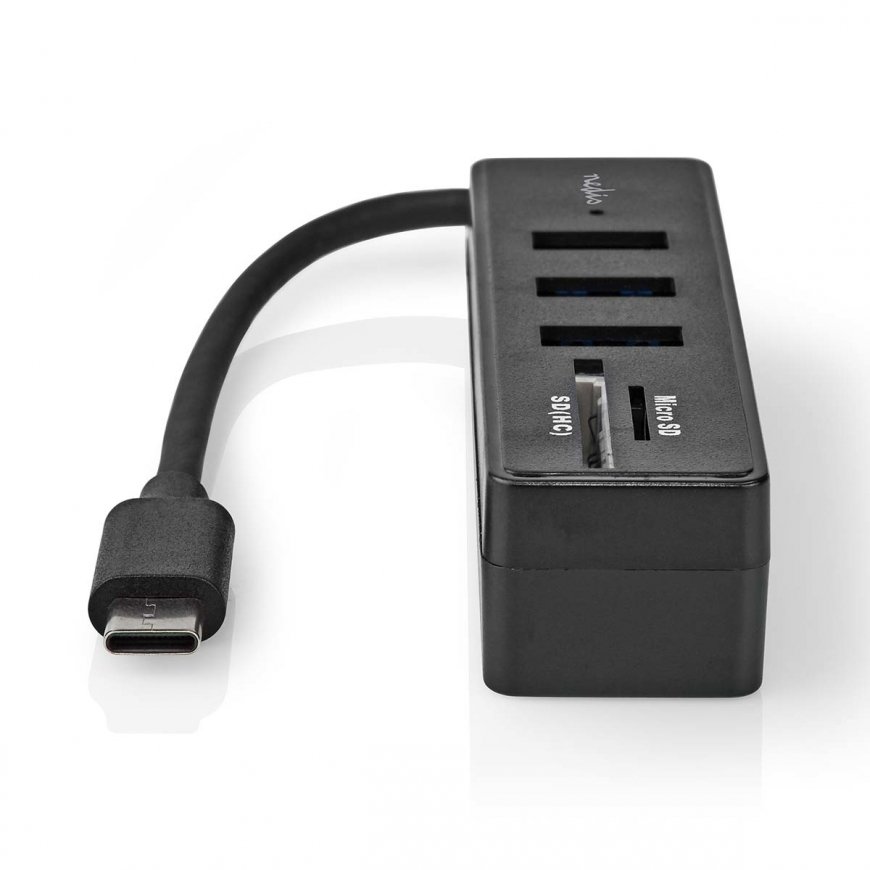 Nedis CCGB64250BK01 док-станция для ноутбука Проводная USB Type-C Черный – 4