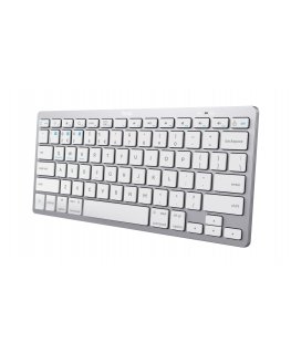 Trust 24651 klaviatūra Universalus „Bluetooth“ QWERTY Anglų (JAV) Sidabras