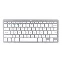 Trust 24651 näppäimistö Universaali Bluetooth QWERTY Englanti (US) Hopea Trust 24651 näppäimistö Universaali Bluetooth QWERTY Englanti (US) Hopea