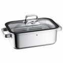WMF 1741026040 restiga ahjupann 3,5 l Klaas, Silikoon, Roostevaba teras WMF 1741026040 restiga ahjupann 3,5 l Klaas, Silikoon, Roostevaba teras