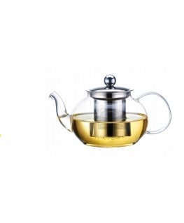 Glass teapot/herbal infuser 1200 ml, 0783L, KAMILLE