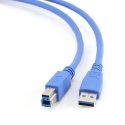Gembird USB 3.0 A - USB 3.0 B, 0.5m USB-kaapeli USB 3.2 Gen 1 (3.1 Gen 1) 0,5 m USB A USB B Sininen Gembird USB 3.0 A - USB 3.0 B, 0.5m USB-kaapeli USB 3.2 Gen 1 (3.1 Gen 1) 0,5 m USB A USB B Sininen