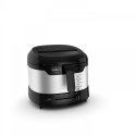 Tefal Uno FF215D Viens 1,8 L Atsevišķs 1600 W Dziļš taukvāris Melns, Nerūsējošs tērauds