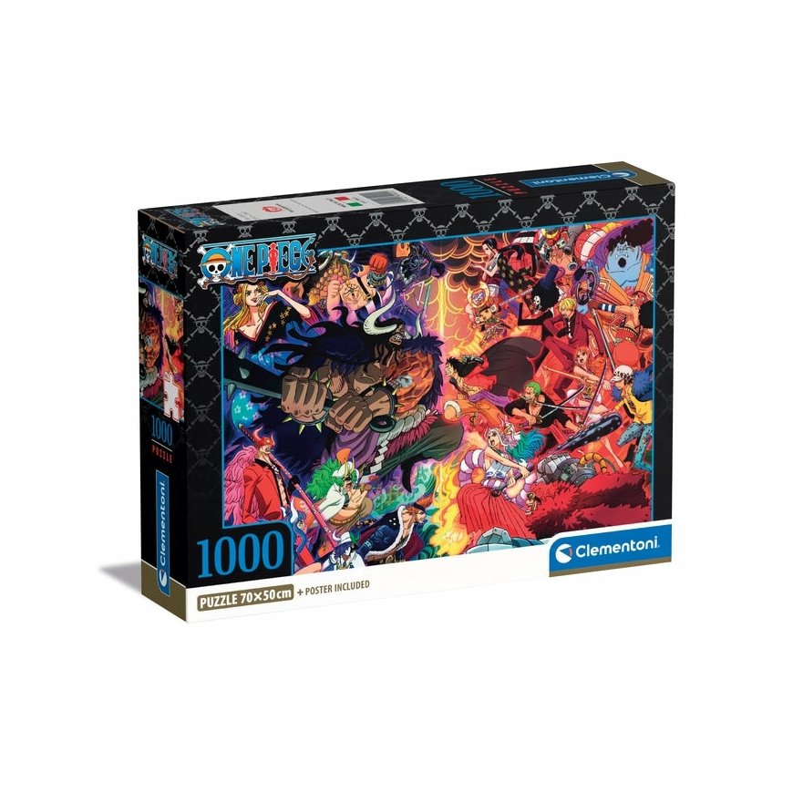 Clementoni Impossible One Piece Jigsaw puzzle 1000 pc(s) Cartoons