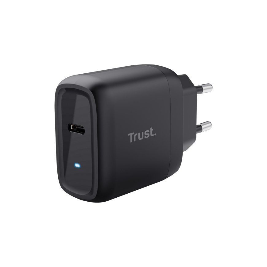 Trust Maxo Universāls Melns AC Ātrā uzlāde Iekštelpas