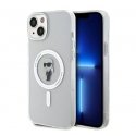 Guess PU Saffiano MagSafe dėklas iPhone 17 Pro Max rožinis