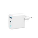 Gembird TA-UC-PDQC65L-W-01 mobiliojo įrenginio kroviklis Universalus Balta AC Spartusis įkrovimas Vi Gembird TA-UC-PDQC65L-W-01 mobiliojo įrenginio kroviklis Universalus Balta AC Spartusis įkrovimas Vi
