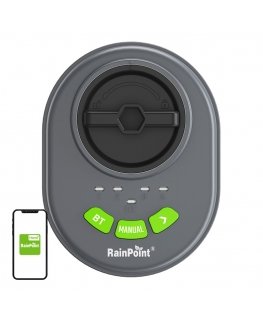 RainPoint 4-zonu laistīšanas kontrolieris ar lietotni, Bluetooth