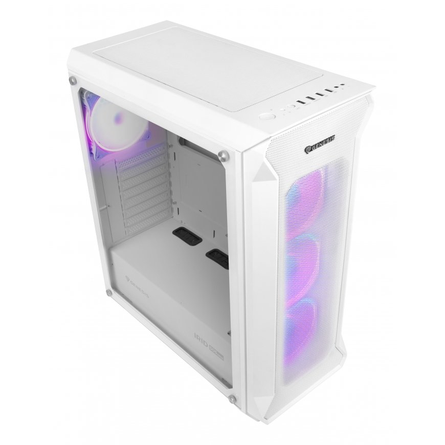 GENESIS Irid 505 ARGB Midi Tower White – 2