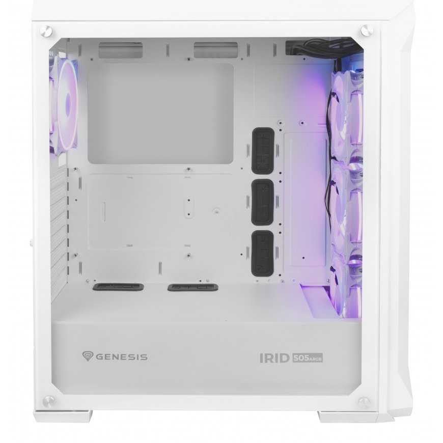 GENESIS Irid 505 ARGB Midi Tower White – 4