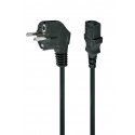 Gembird PC-186-VDE-5M virtajohto musta
