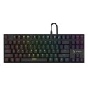 Savio SAVGK-TEMPEST X2 BROWN клавиатура Универсальная USB QWERTY Черный