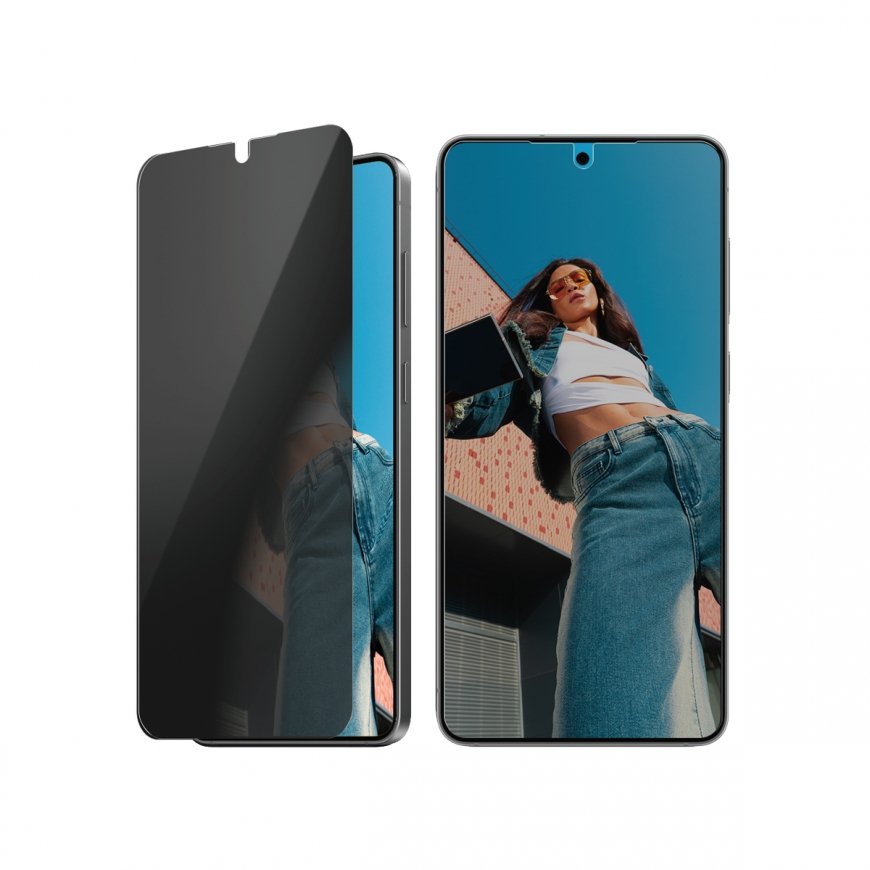 PanzerGlass ® Privacy Screen Protector Samsung S25 Edge | Ultra-Wide Fit Caurspīdīgs ekrāna aizsargs