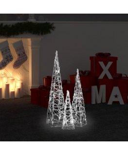 Fééric Lights ja joulu Šviečianti Kalėdinė dekoracija - Joulupukki portailla