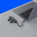 Savio Hub USB-C - 4 x USB-A AK-54 USB 3.2 Gen 1 (3.1 Gen 1) Type-A 1000 Мбит/с Черный